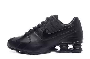 nike air show elite first pu running chaussures black